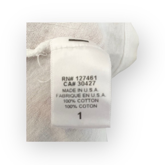 OG: new Wildfox Couture ☻ Manchester Mosaic Foil Skull Tee Shirt ☻︎ White Silver - Picture 10 of 15